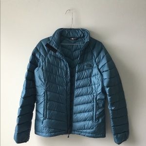 Blue Northface Puffer Jacket